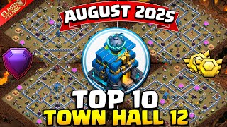 TOP 10! BEST Town Hall 12 (TH12) Base Layout + Copy Link 2025 | NEW TH12 WAR BASE | Clash of Clans