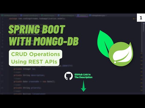 Spring Boot with Mongo DB | CRUD Operations Using REST APIs