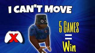 Winning 5 Games WITHOUT MOVING | Animal Rivals