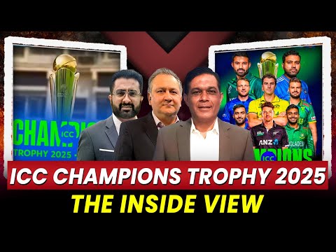 ICC Champions Trophy 2025 | The Inside View | Caught Behind