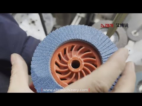 M14 Backing Flap Disc Produced By Our Automatic Flap Disc Machine----Trail Production For Customer