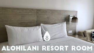 The Alohilani Resort hotel room on Waikiki Beach in Honolulu, Hawaii