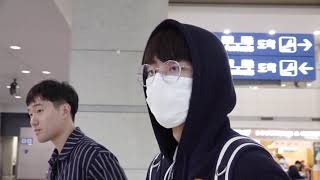 【180916】朴俊亨柳善皓结束录制返韩 亲切微笑引路人好感