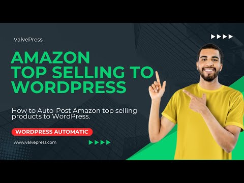 Auto post Amazon Top Selling products to WordPress WooCommerce