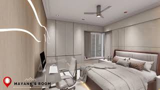 3BHK Interior Design | Full Home Tour with Modern Decor Ideas | By HT Interior, Pune #htinterior