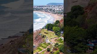 Famous tenneti park beach at Vizag #vizagbeach