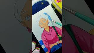 AI❌Artist✅ #ghibli #ghibliart #viralvideo  #acrylicpainting #artshorts #studioghibli #trending #art