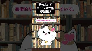 【動物占い】コアラの性格を解説 #占い #動物占い #天胡星 #コアラ #Shorts