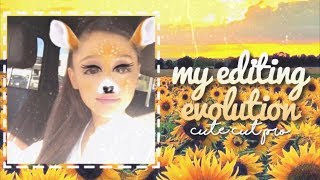 my editing evolution (april-july)『on cute cut pro』
