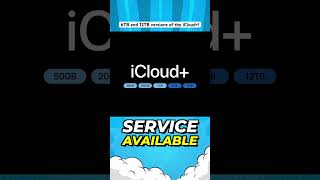 6TB and 12TB versions of the iCloud+!