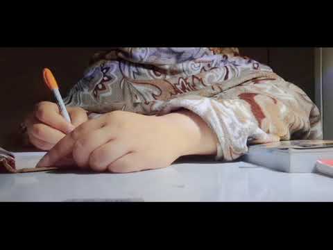 Burning the night oil - 1 hour night study session با هم یه ساعتی قبل از بیدار شدن همه درس بخونیم