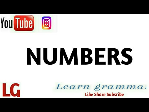 NUMBERS||#shorts||LEARN GRAMMAR 📚