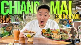 HUGE Chiang Mai Street Food Crawl (THAILAND)