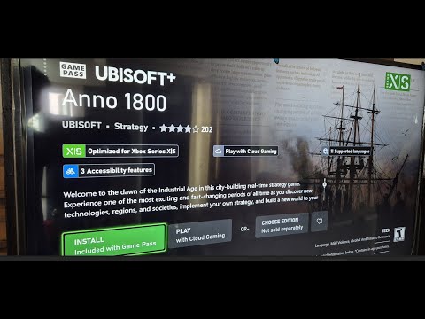 How To Download/Install Anno 1800 On Xbox Console (Game Pass User)