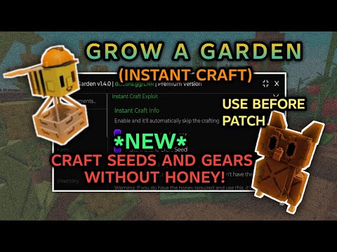 [🛠️] GROW A GARDEN SCRIPT : EGG DETECTOR, INSTANT CRAFTING, PET SPAWNER |  WORKS MOBILE & PC 2025