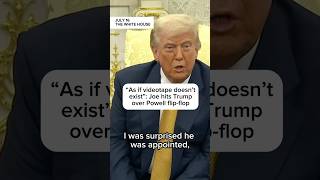 'As if videotape doesn't exist': Joe hits Trump over Powell flip-flop