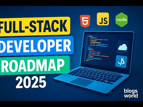 Full-Stack Developer Roadmap 2025 🚀 | Skills, Tools & Salary Guide in 5 Min