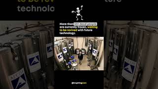 Cryonic preservation is real. Hundreds trust future tech to revive them from a frozen sleep. ✅