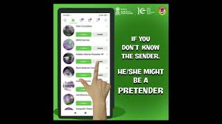 If you don’t know the sender He/She might be a pretender #Dial1930 to report Cyber crime #i4c