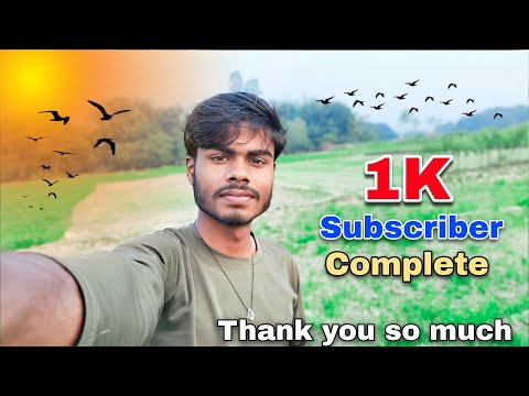 1K Subscribers Complete Within 7 days 🔥 || 1000 Subscribers Pura Ho Gaya 🥰 || Ritesh Raahi Vlogs