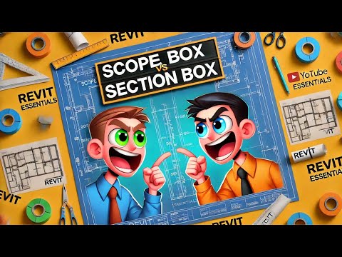 Scope Box vs Section Box  Revit Essentials #rahidrisenshine #bim #revitbim