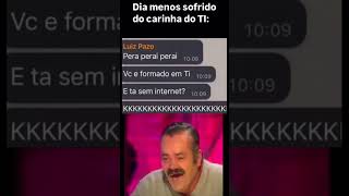 📶 Sem Internet? A Culpa é do TI, Lógico! 😂 #VidaDeTI #HumorDev #MemesTI