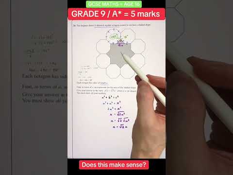 Hardest GCSE Maths Exam Question Ever!