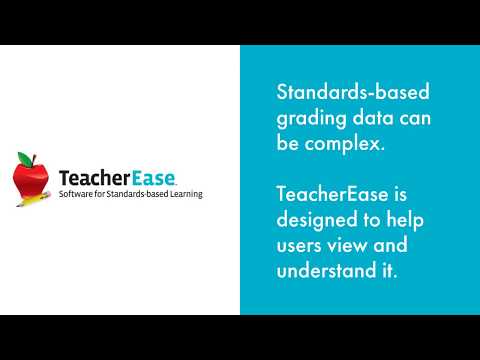 Standards-based Learning Gradebook and Portal in TeacherEase