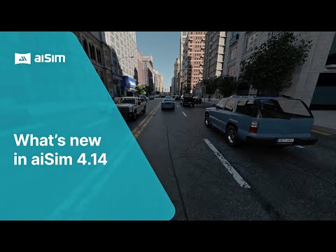 What's new in aiSim 4.14