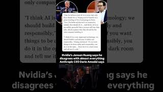 Huang disputes Amodei’s AI job-loss fears, urges open, transparent AI dev over restricted control.
