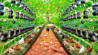 Smart Garden Ideas on a Free-range Farm! Genius Methods for Planting and Growing Vegetables!