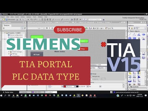 Tia portal Scada: Plc Data type for Scada