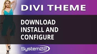 Divi Theme Download Install And Configure