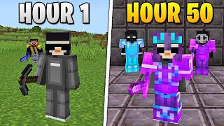 I Survived 50 Hours on the Lifesteal SMP...