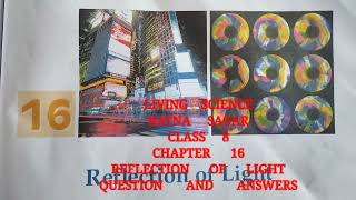 Reflection of light chapter 16 class 8 living science questions and answers