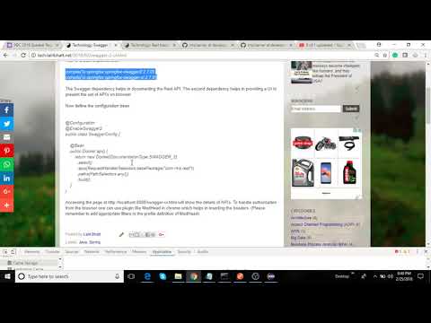 Swagger Rest API Documentation