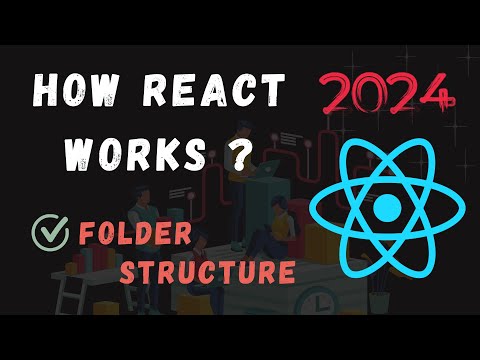 React Folder structure | How does React work? 🏆| 02