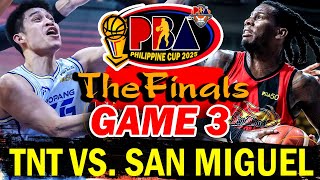 SAN MIGUEL vs TNT GAME 3 |PBA LIVE PLAY-BY-PLAY REACTION