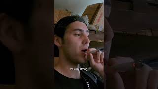 Luke Damant tries product from the dealer in Indonesia 🇮🇩 #shorts