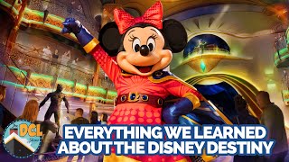 Disney Destiny - Everything We've Learned About Disney Cruise Line's Newest Ship | DCL Show