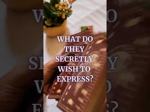 🧿What Do They Secretly Wish to Tell You? || #timelessreading #tarot #tarotreading