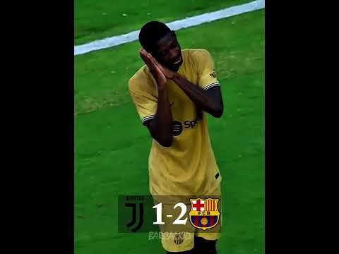 Barca vs Juve 2023