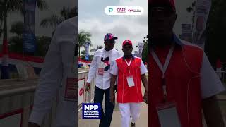 Andrew Asiamah & Dominic Nitiwul Grace NPP National Delegates Conference at Legon