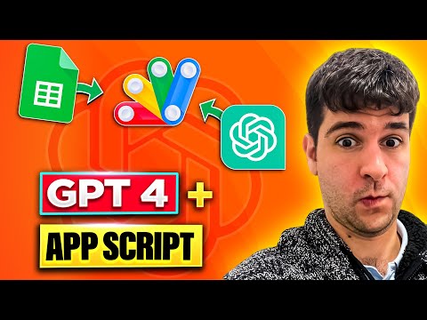 Connecting OpenAI GPT-4 with Google Sheets (Google Apps Script)