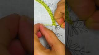 #loopstitch #embroiderydesigns #beginnersstitch #handmadeembroidery #diy #diynstitch #crochetpatter