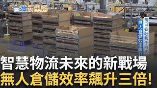 物流革命的下一步 直擊新世代無人倉儲！產銷無人化能否成真？電商打造大型智慧倉儲 AI運算成最強軍師！物流機器人全年無休 倉儲效率飆升三倍！｜主播 李文儀｜【台灣新思路】20250331｜三立iNEWS