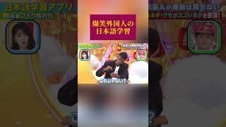 爆笑！外国人の日本語学習  #面白い