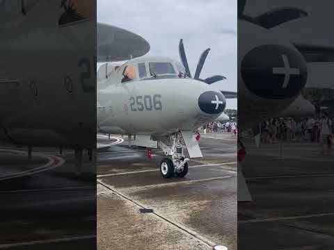 E-2K鷹眼空中預警機 #空軍 #台灣 #中華民國