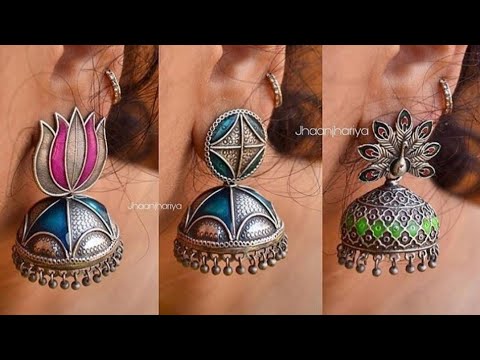 Beautiful Earrings Designs! @jhaanjhariya Earrings Designs!#jhaanjhariyaearringsdesigns#UNIQUEWORLD