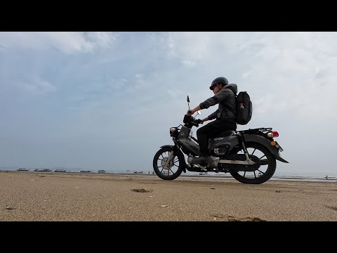 探访大清国一号界碑，万尾金滩骑摩托，瞬间感觉这才是真正的旅行